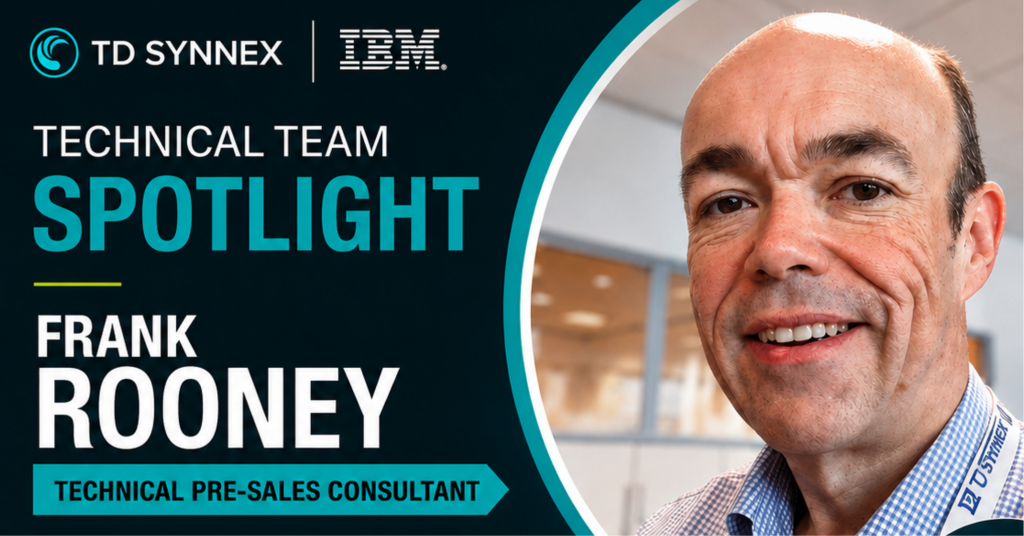 Image of Frank Rooney, a Technical Pre-Sales Consultant at TD SYNNEX